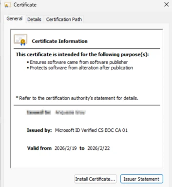 Fox Tempest Abused Microsoft Artifact Signing to Certify Malware