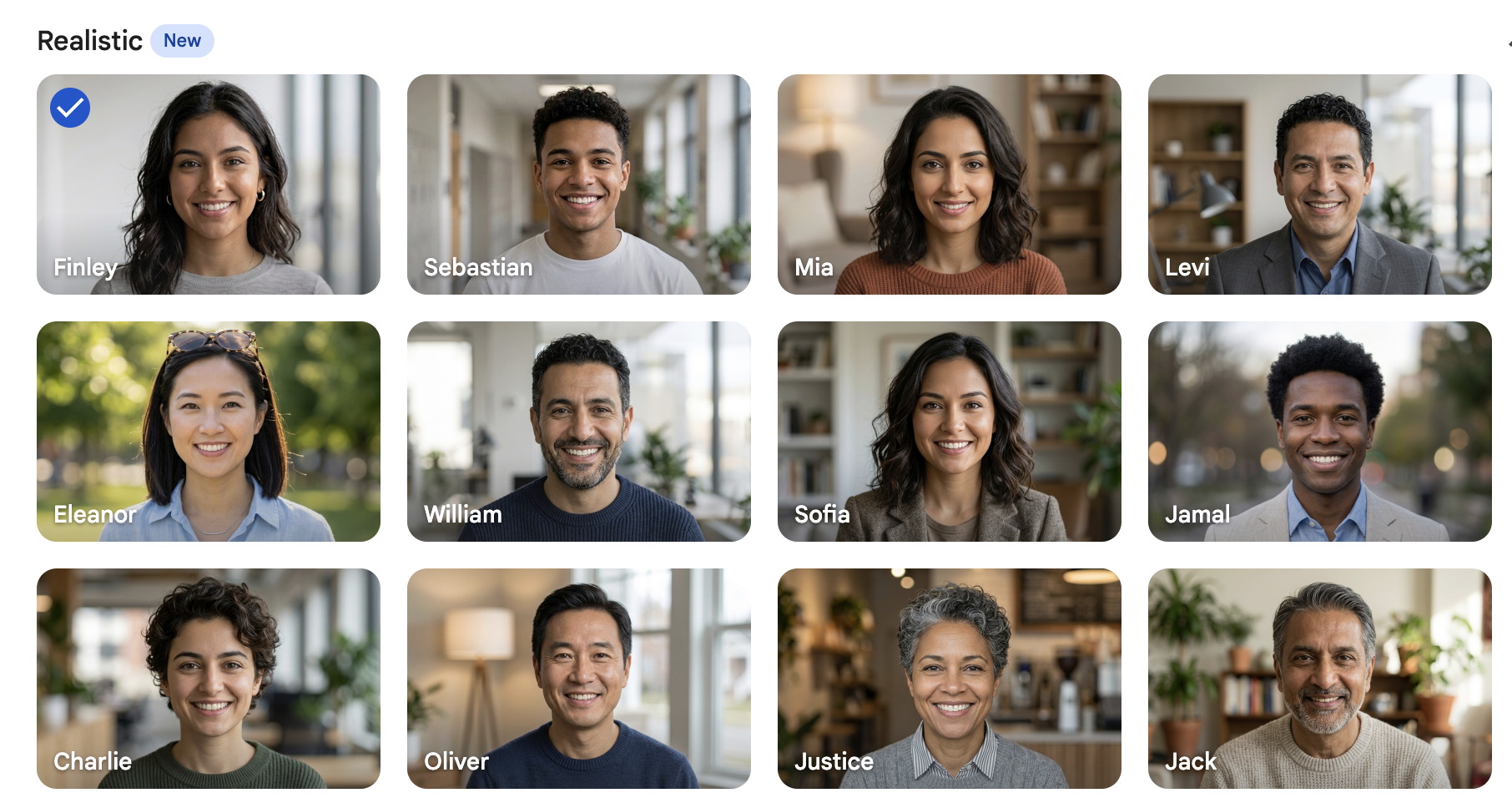 Enhanced AI avatar features and capabilities in Google Vids