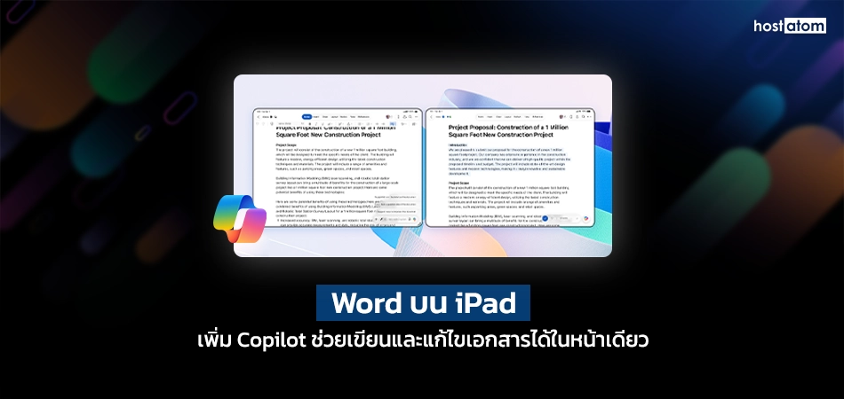 Co-create documents with Copilot in Word for iPad