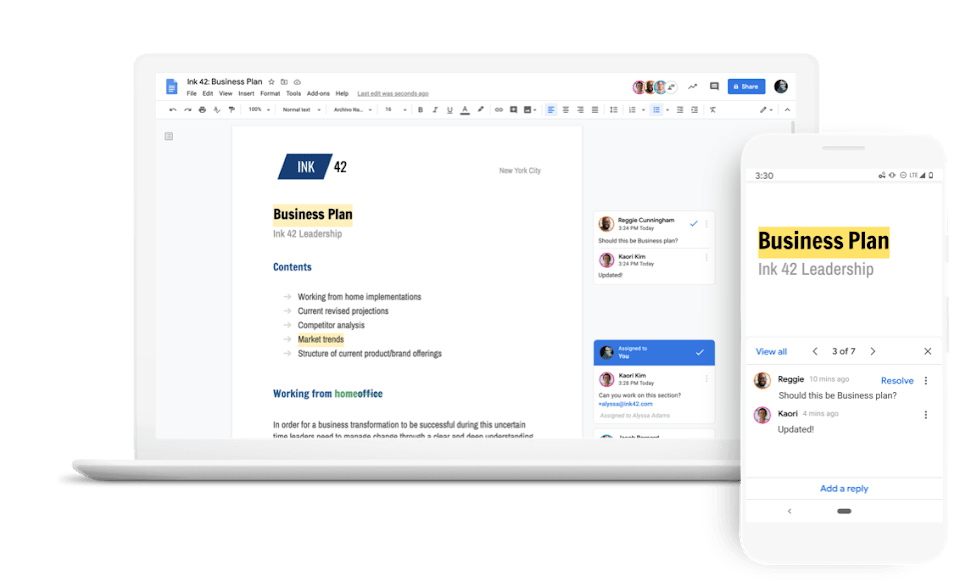 google-document-realtime